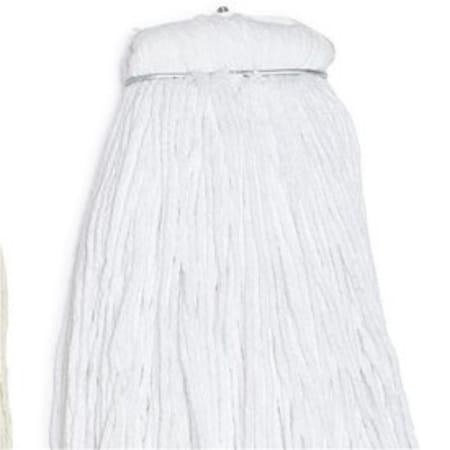 Carolina Mop Mfg 4 Ply Cotton Screw Connector Mop Head 5017 COTTON